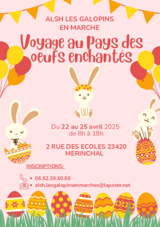 PLANNING ALSH DU 22 AU 25 AVRIL 2025
