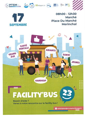 FACILITY'BUS 23 17/09/2025 DE 8H00 A 12H30