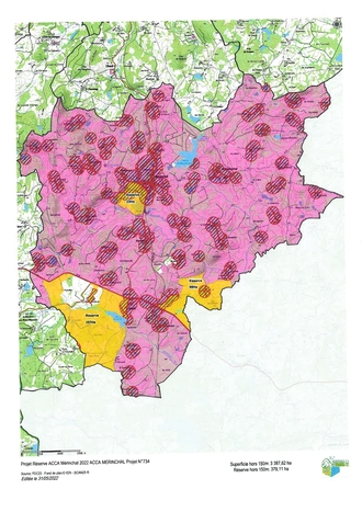CARTE RÉSERVES DE CHASSE