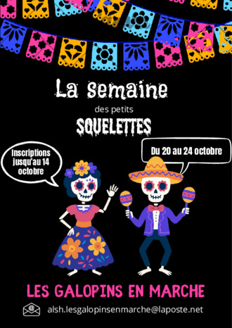 PORGRAMME LES GALOPINS EN MARCHE VACANCES OCTOBRE 2025