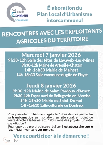 Rencontres Agricoles - PLUI