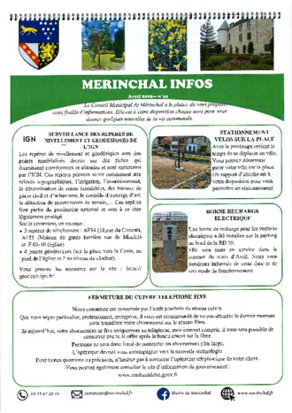 NEWSLETTER AVRIL 2025