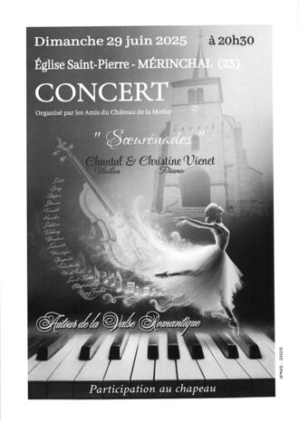 CONCERT A L'EGLISE SAINT-PIERRE A MERINCHAL