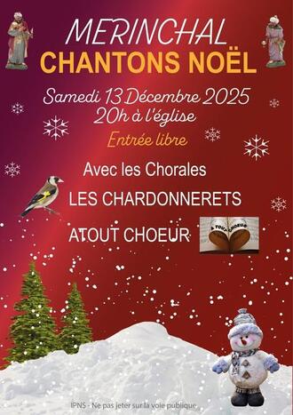 Concert samedi 13 décembre à 