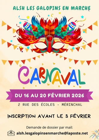 LES GALOPINS EN MARCHE - VACANCES D'HIVER