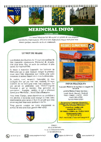 NEWSLETTER AVRIL 2026