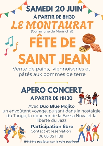 ERRATUM DATE FETE SAINT-JEAN AU MONTAURAT