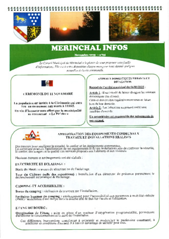 NEWSLETTER NOVEMBRE 2026