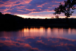 Paysage à Mérinchal