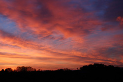 Paysage à Mérinchal