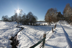 Paysage à Mérinchal