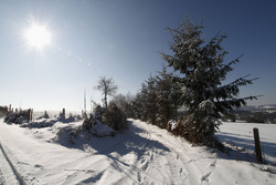 Paysage à Mérinchal