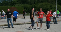 Les 12 heures de pétanque à Mérinchal